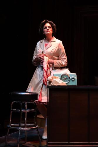 Cayman Ilika in Always… Patsy Cline at Taproot Theatre. Photo by Robert Wade.