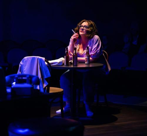 Kate Jaeger in Always… Patsy Cline at Taproot Theatre. Photo by Robert Wade.