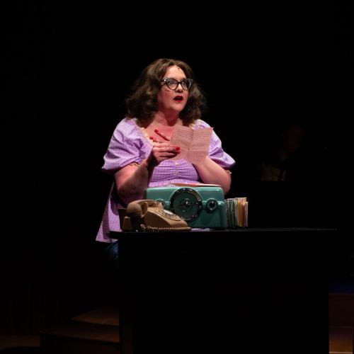 Kate Jaeger in Always… Patsy Cline at Taproot Theatre. Photo by Robert Wade.