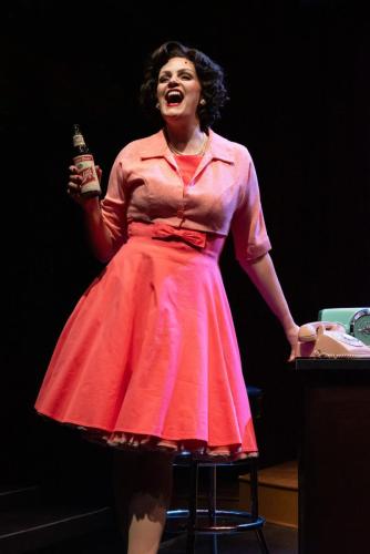 Cayman Ilika in Always… Patsy Cline at Taproot Theatre. Photo by Robert Wade.